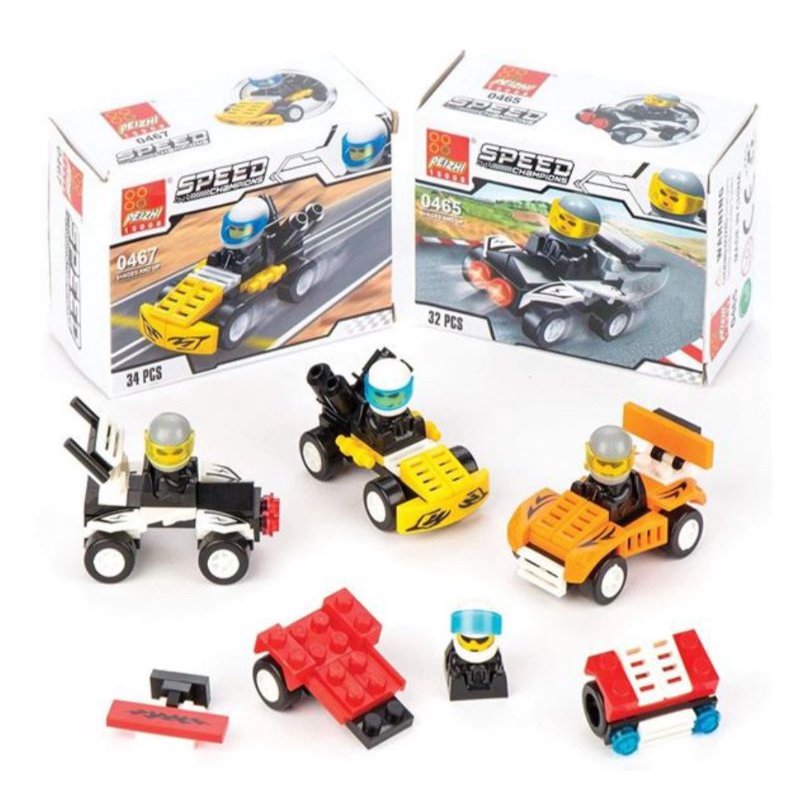 Blocos De Montar Carro Esportivo 134 Peças Lego - Papellotti