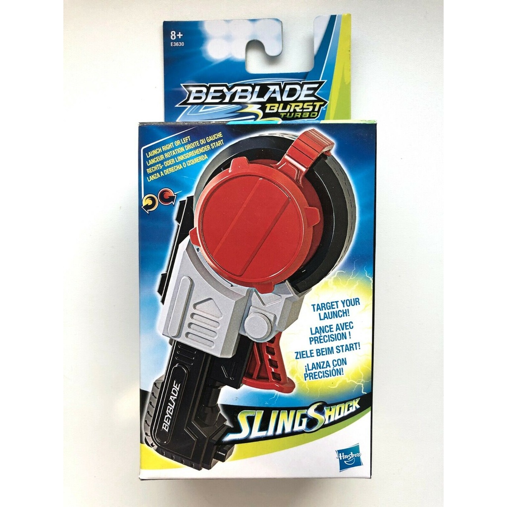 Lançador De Ataque Preciso Slingshock Beyblade - E3630 - Hasbro