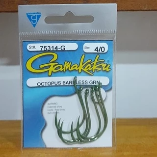 Anzol Gamakatsu Octopus Sure Green Vários tamanhos