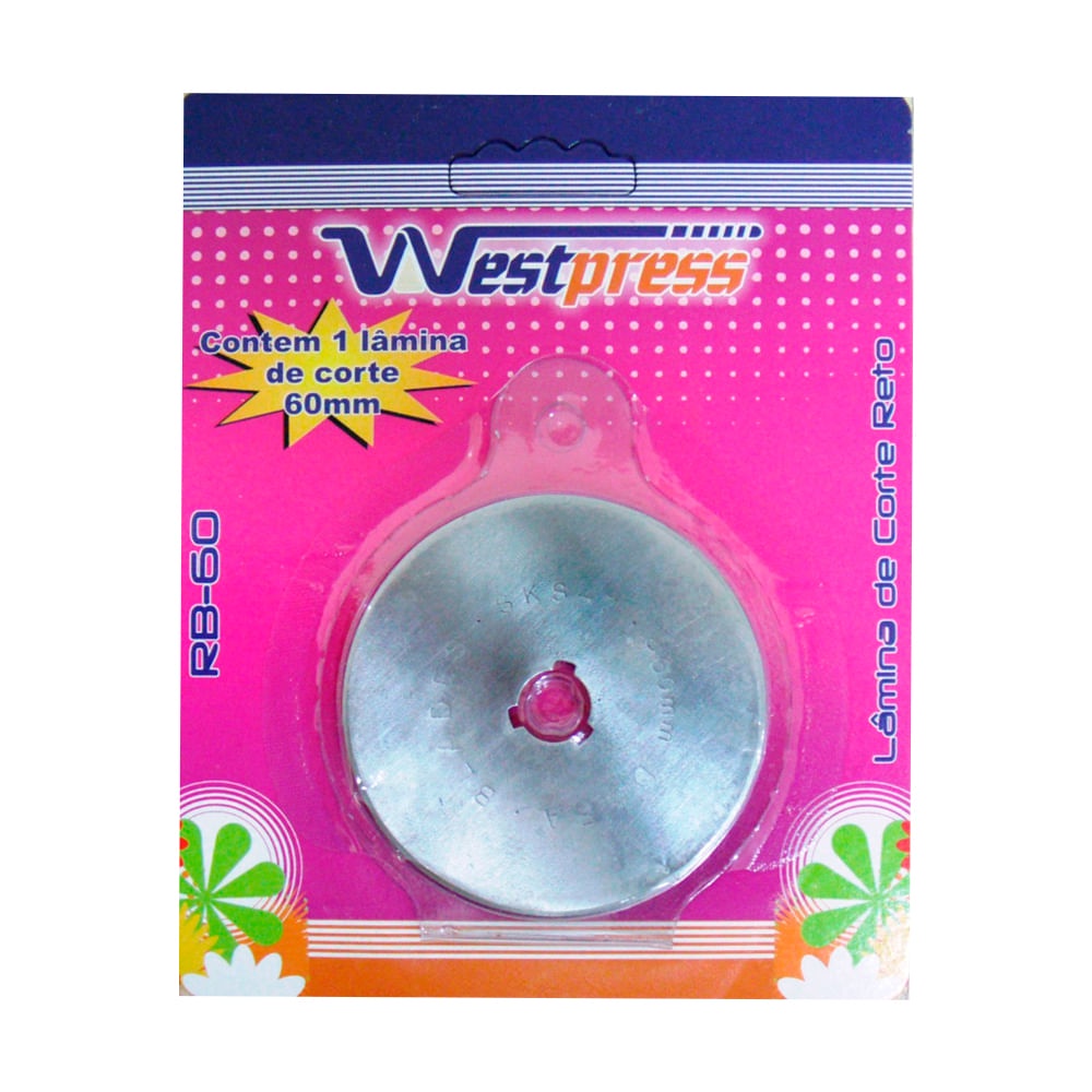 Lâmina Refil para Cortador Circular Westpress 60mm - Rb-60 - 23122 ...