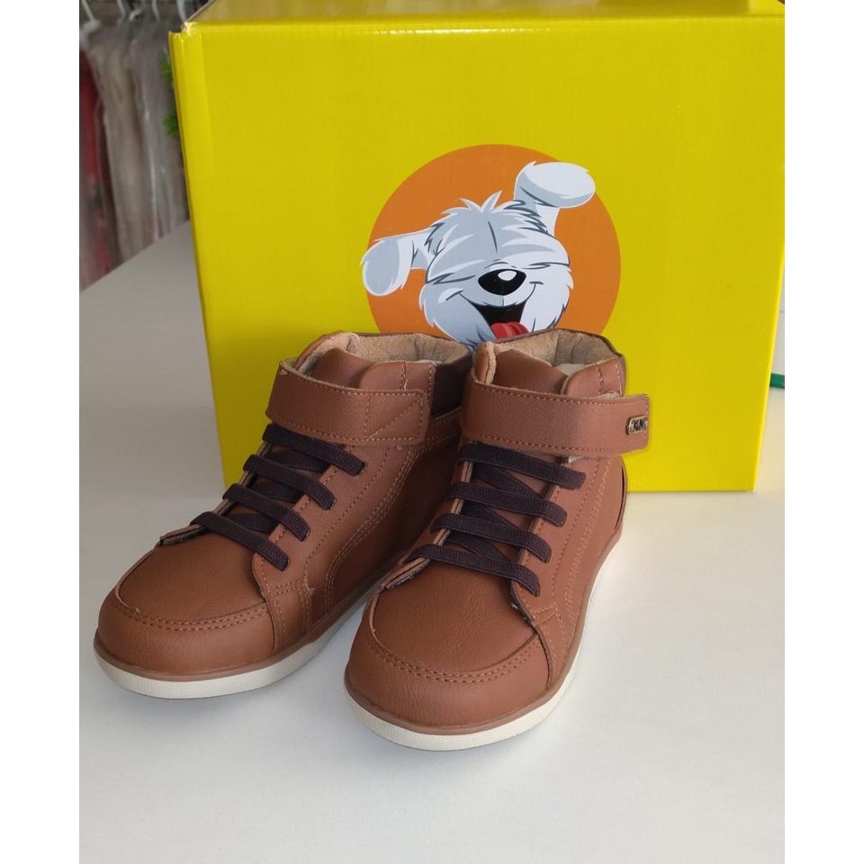 Tenis bota infantil fashion klin