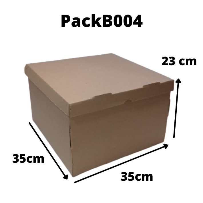 5 Caixas para Transporte de Bolo 35 x 35 x 23 cm Direto de F