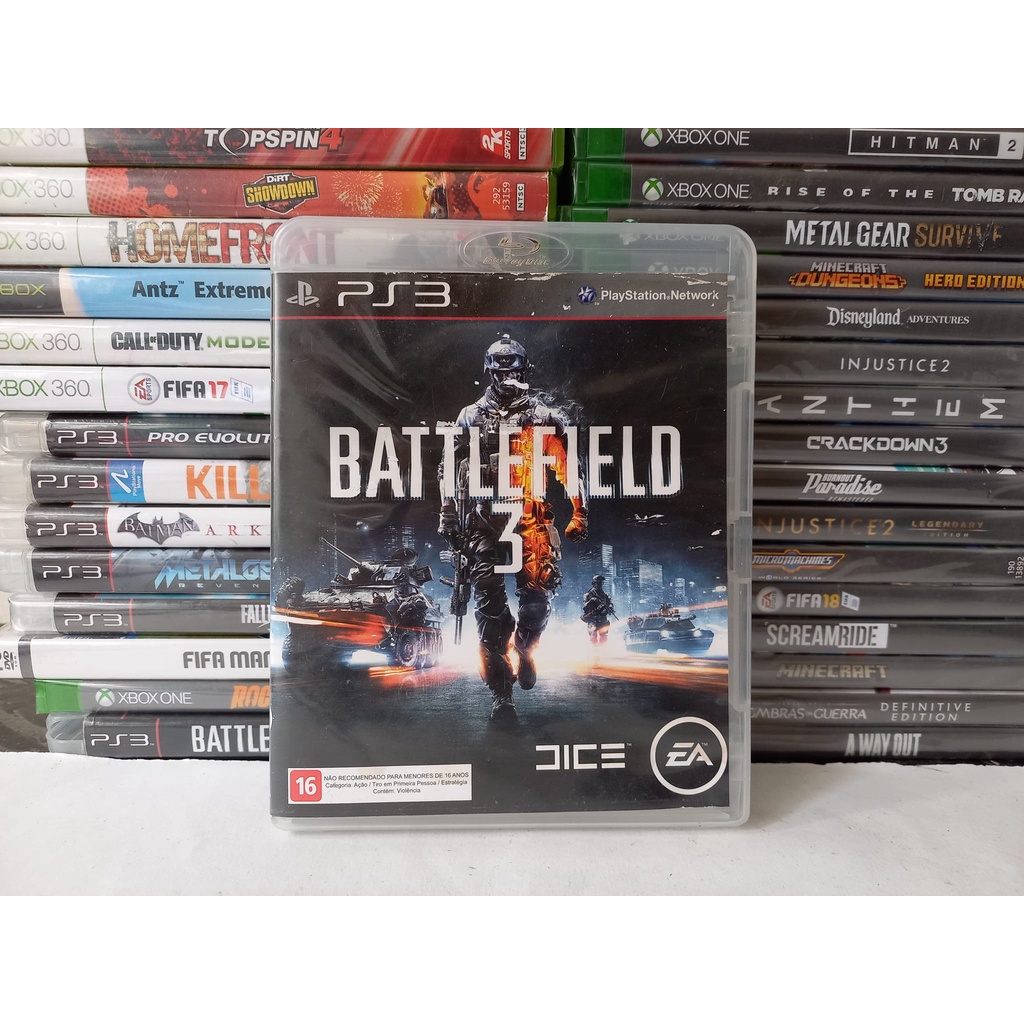 Jogo Battlefield 3 - PS3 - Quero Game Usado
