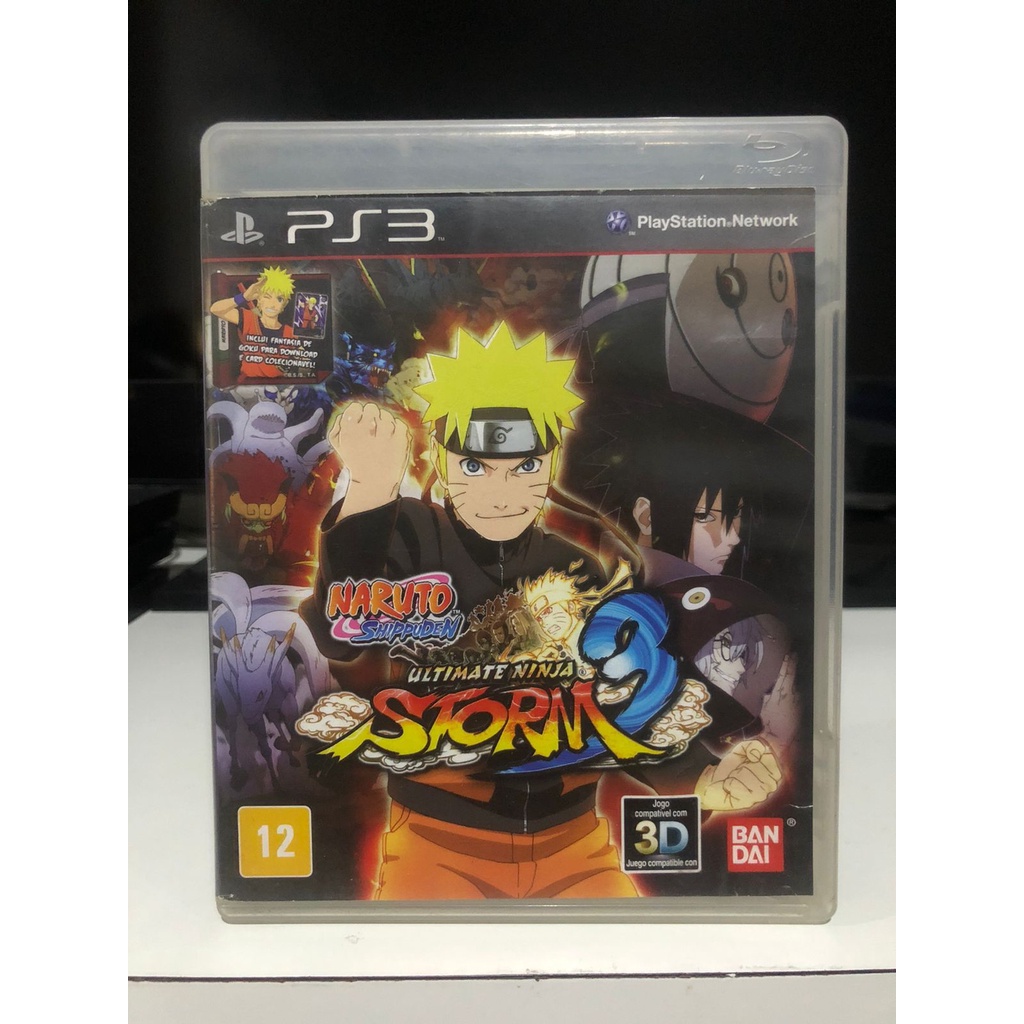 Jogo Naruto Shippuden Ultimate Ninja Storm 3 Ps3 Original