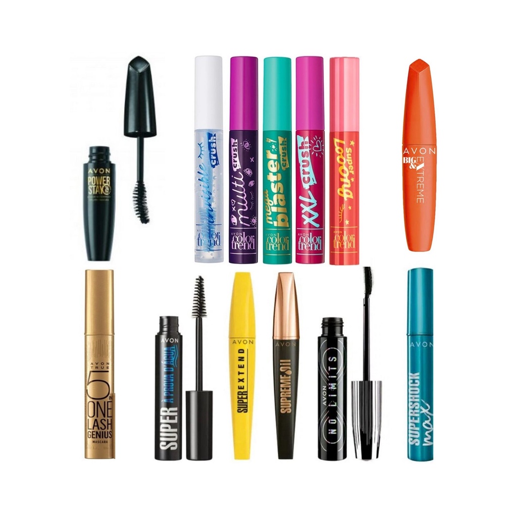 Avon Máscaras de Cílios (Rímel ) Supershock Volume Max / Exxtravagant ...