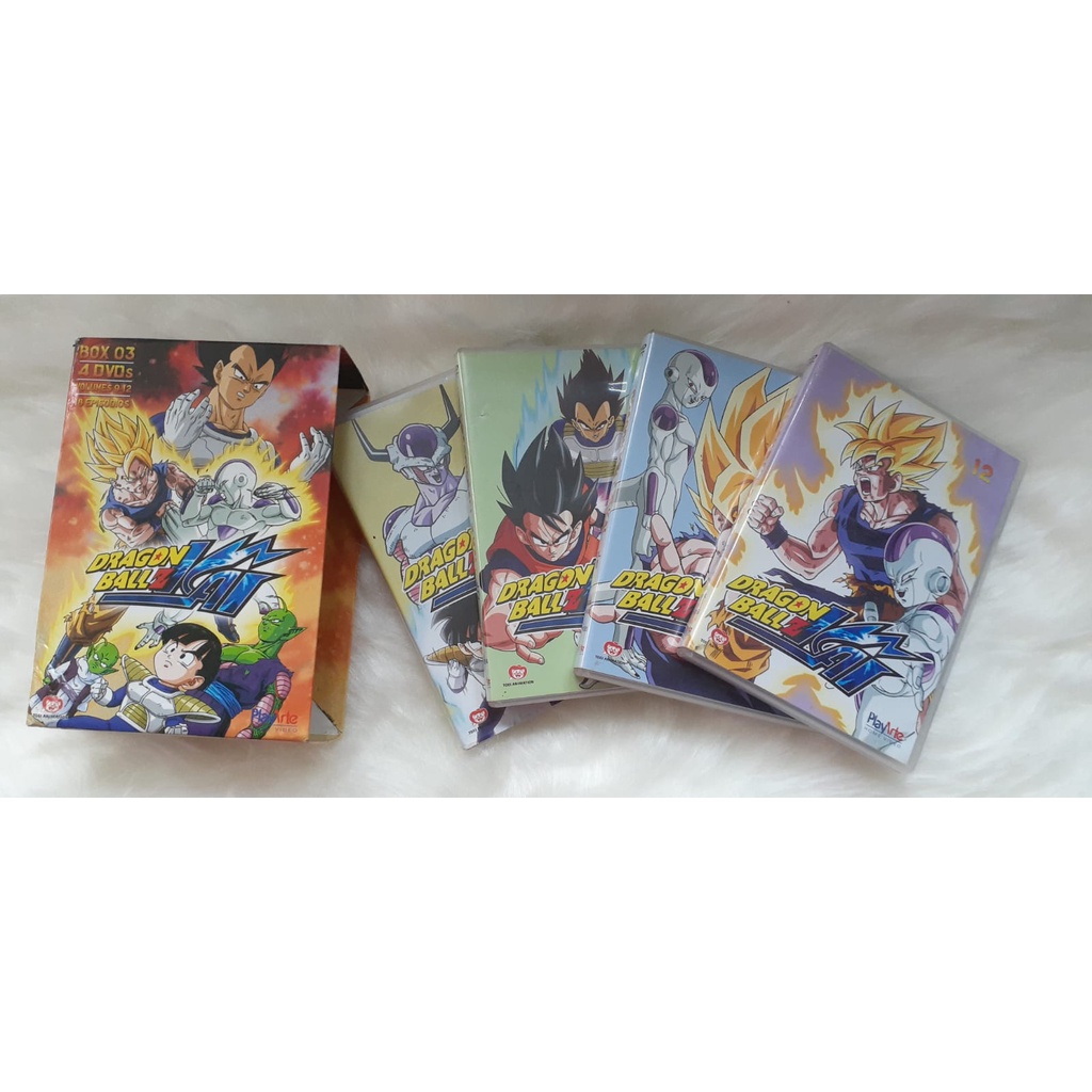 Dvd - Dragon Ball Z Kai: Box 3 - Vol. 9-12 em Promoção na Americanas
