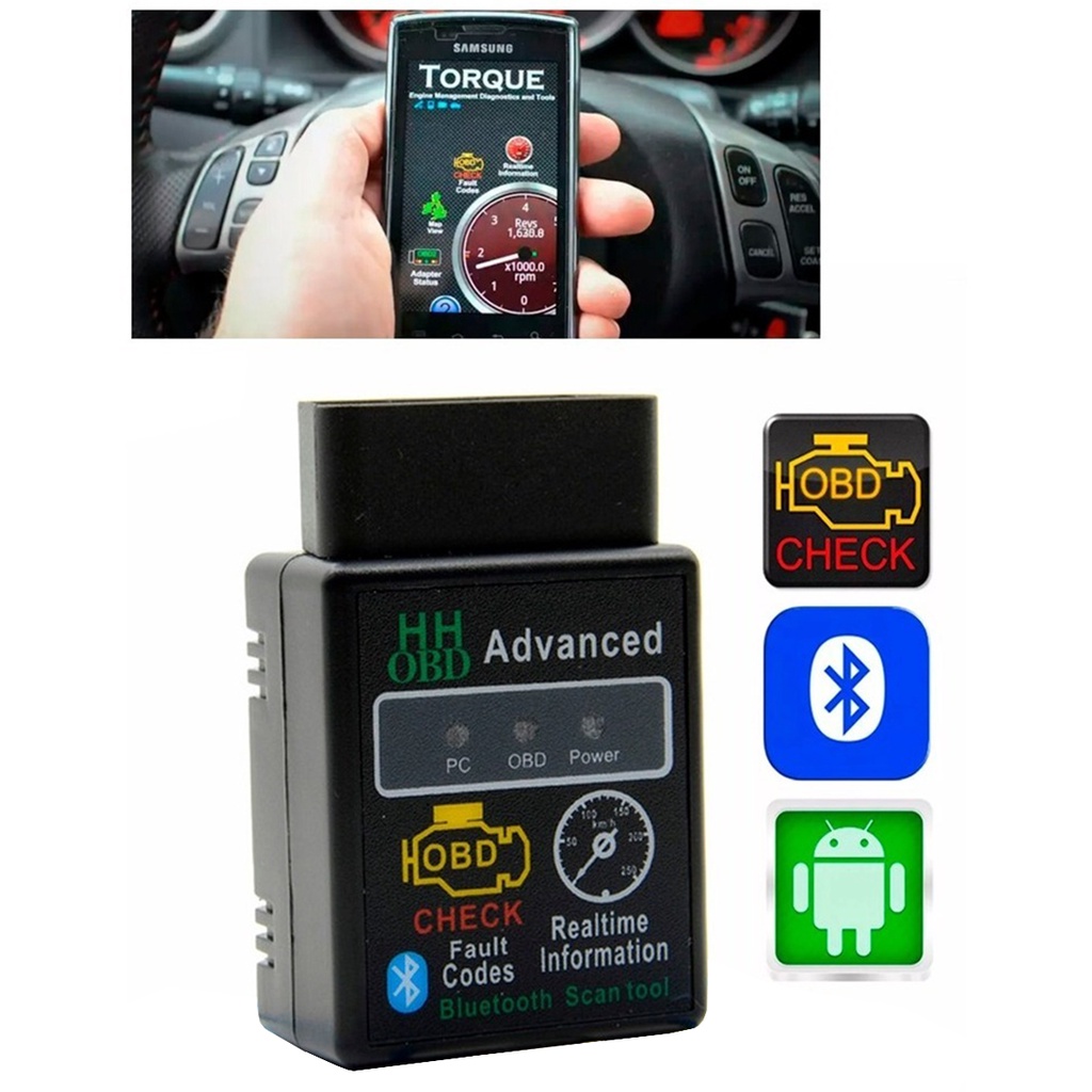 Scanner Automotivo Obd Obd Ferramenta De Diagn Stico De Bluetooth