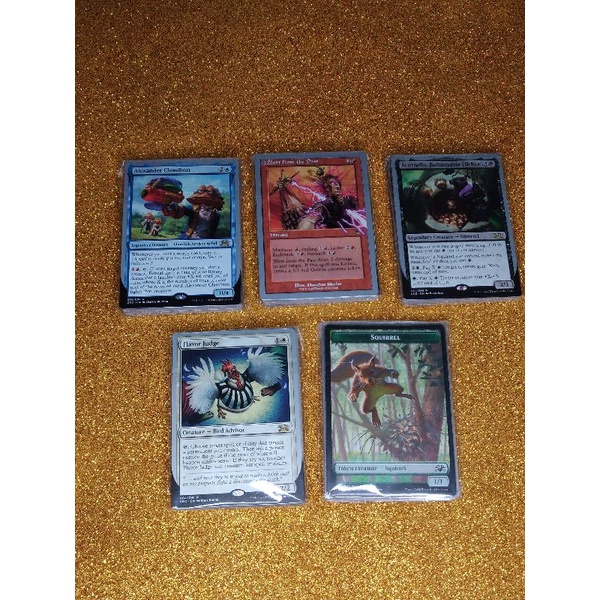 MTG UNSANCTIONED - decks individuais + pacote de tokens da coleção