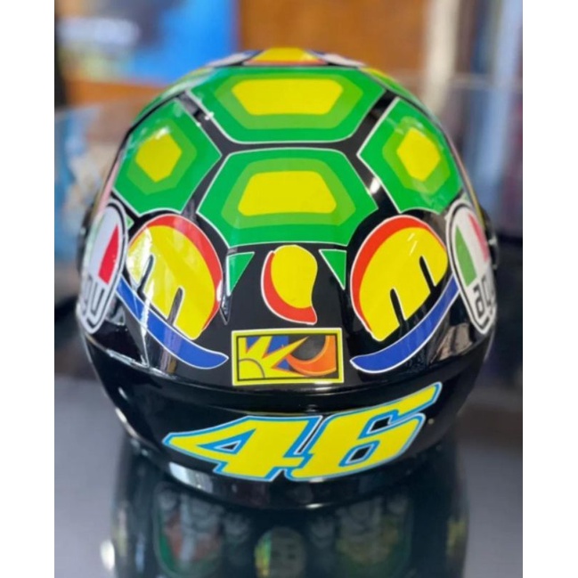 capacete personalizado tartaruga