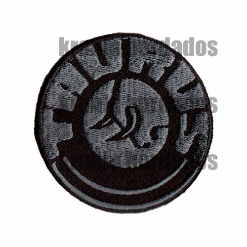 Patch Emblema SAMU Emborrachado Preto e Branco - LOJA WWART