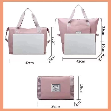 Bolsa De Viagem Multifuncional Dobrável De Grande Capacidade Impermeável