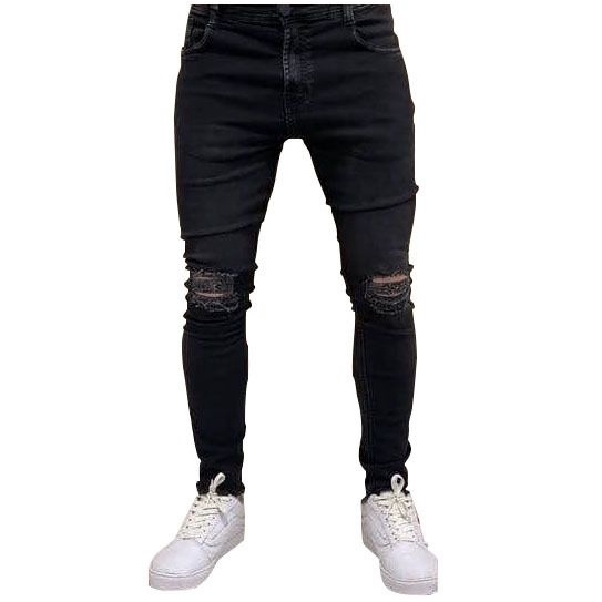 CALÇA JEANS MASCULINA SEM BAINHA