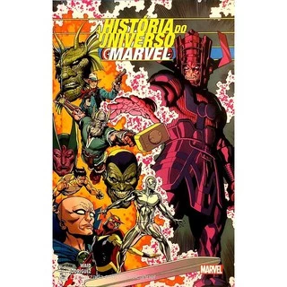 HQ - A História do Universo Marvel - Capa Dura - Waid e Rodriguez ( Novo Lacrado )