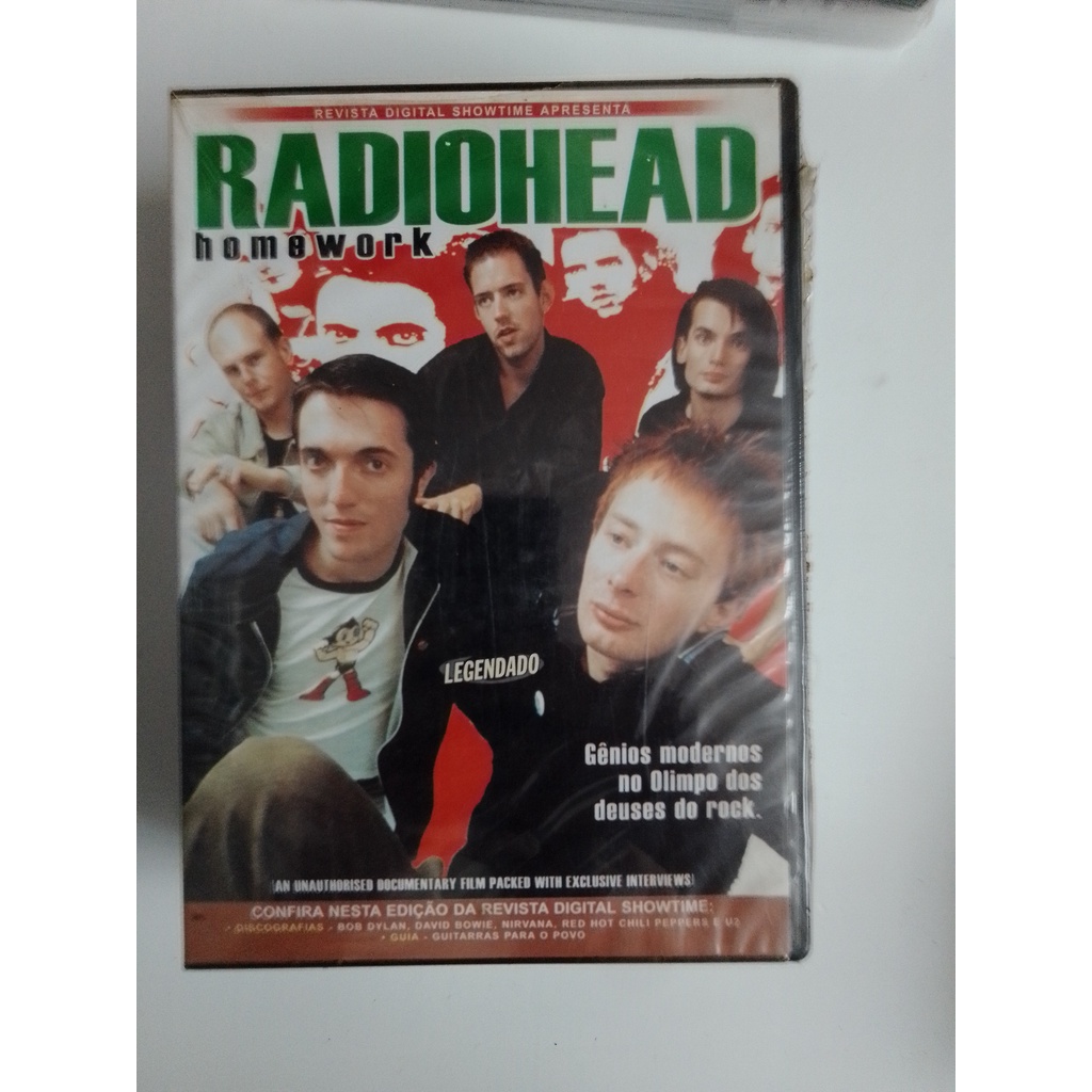 DVD Radiohead Homework documentário musical | Shopee Brasil
