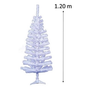 Árvore De Natal Branca 1,20cm Com144 Galhos