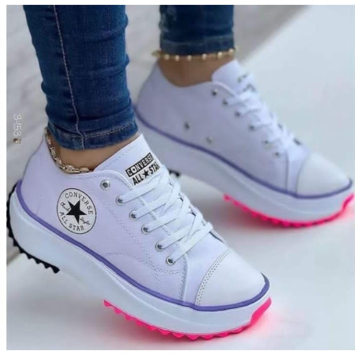 All star hot sale feminino colorido