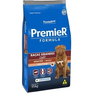 Ração Premier Formula Raças Grandes Adultos Light 15kg