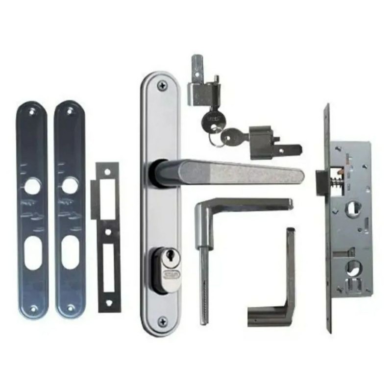 Fechadura Externa Stam Porta Ferro/alumínio 601-602/03 / 501-502/03 / 803-03