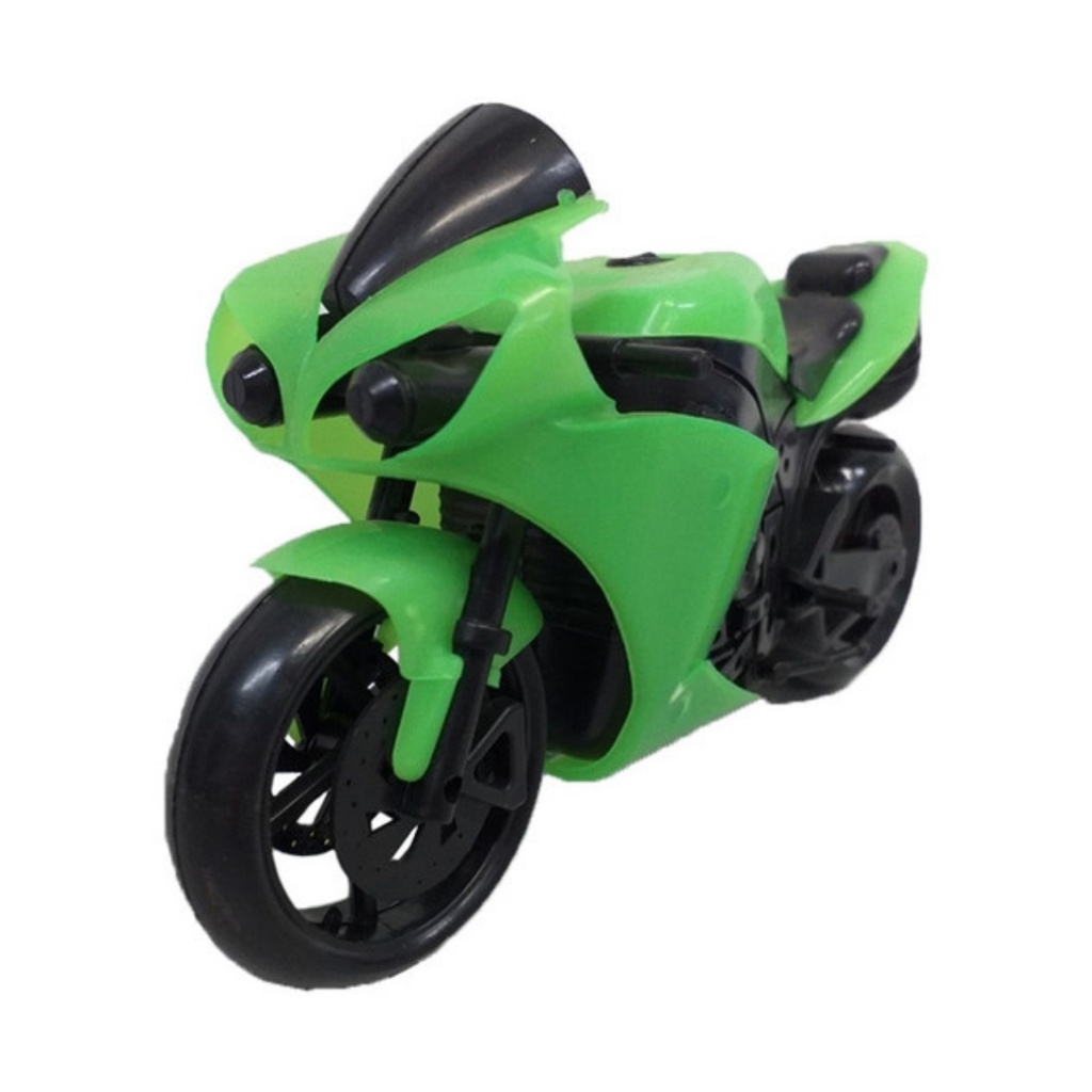 Moto De Brinquedo Super Gp1600 De Corrida Grande c/ Fricção em