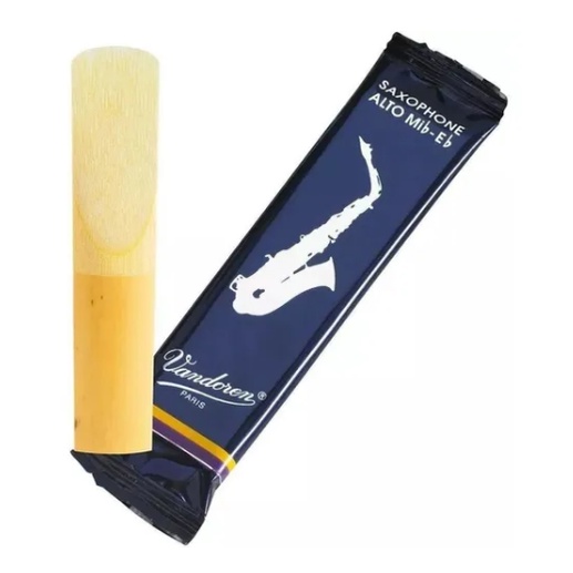 Palheta Vandoren Sax Alto Nº 2 Tradicional (NA COMPRA DE DUAS PALHESTAS
