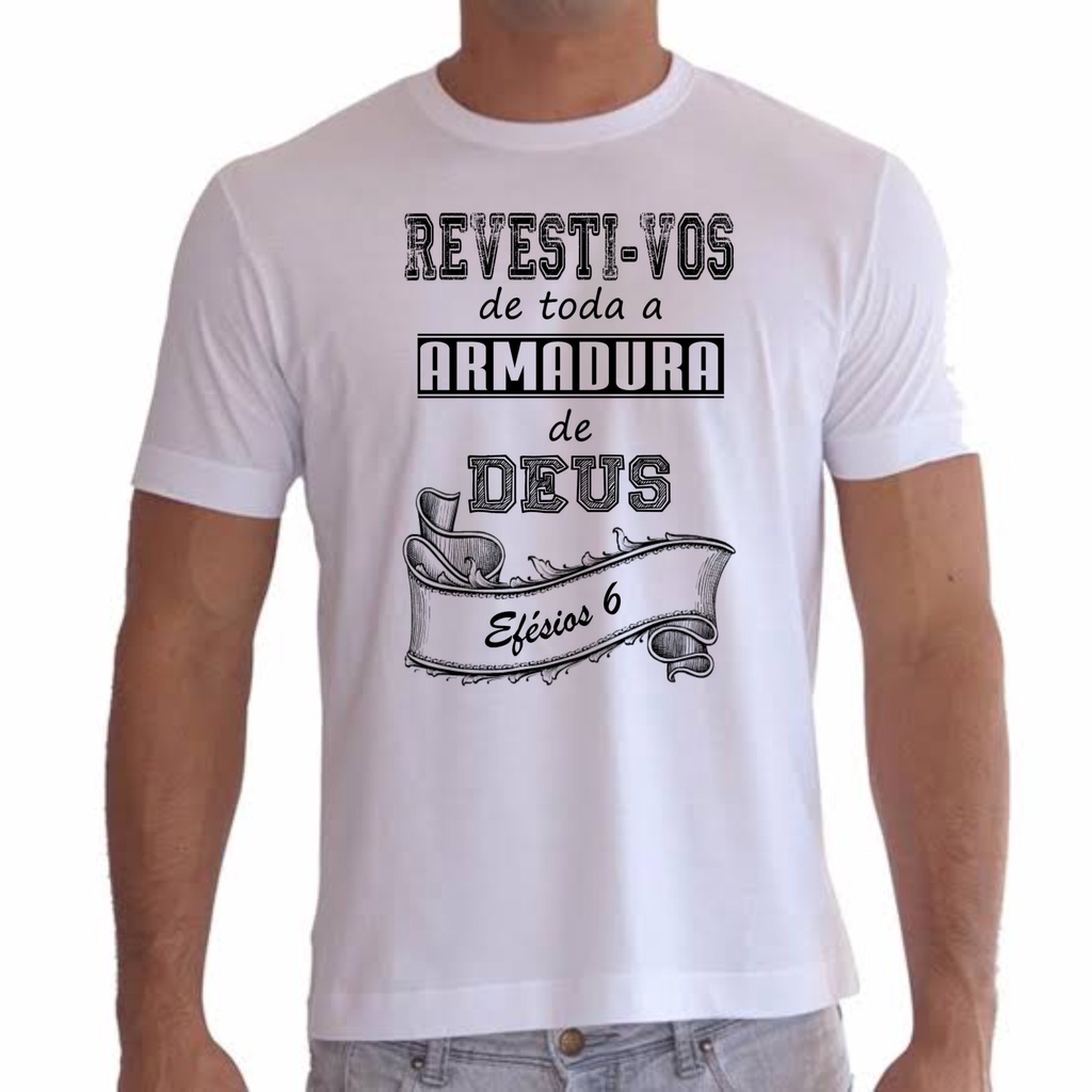 Camiseta Evangelicas Masculina 