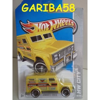 Hot Wheels Armored Truck Transport Carro-forte 2013 Gariba58