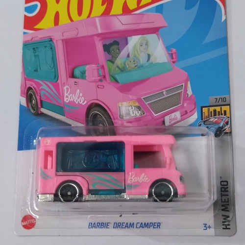 Carrinho Hot Wheels Barbie Dream Camper Pink / Raro mattel em Promoção na  Americanas