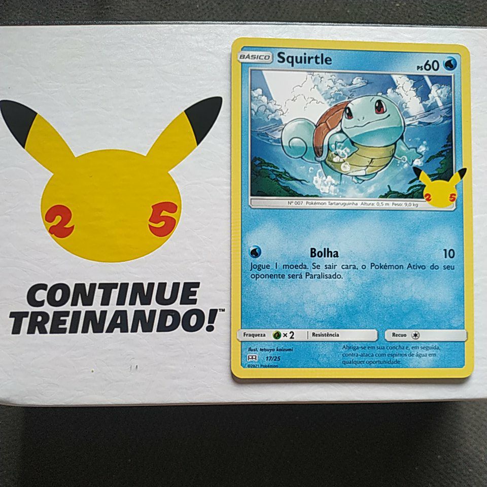 Squirtle - Coleo McDonald's Cartas Pokmon 2021 | Shopee Brasil