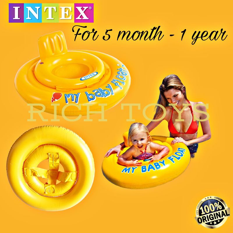 INTEX 56585 MY BABY FLOAT 70CM Pneu De Natação Infantil Shopee Brasil
