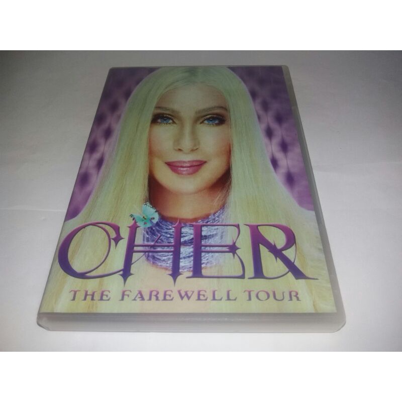 Dvd - Cher - The Farewell Tour - 2003 - Encarte - Novo