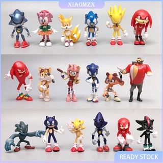 Coleção Boneco Action Figure Metal Sonic The Hedgehog 16cm Somic