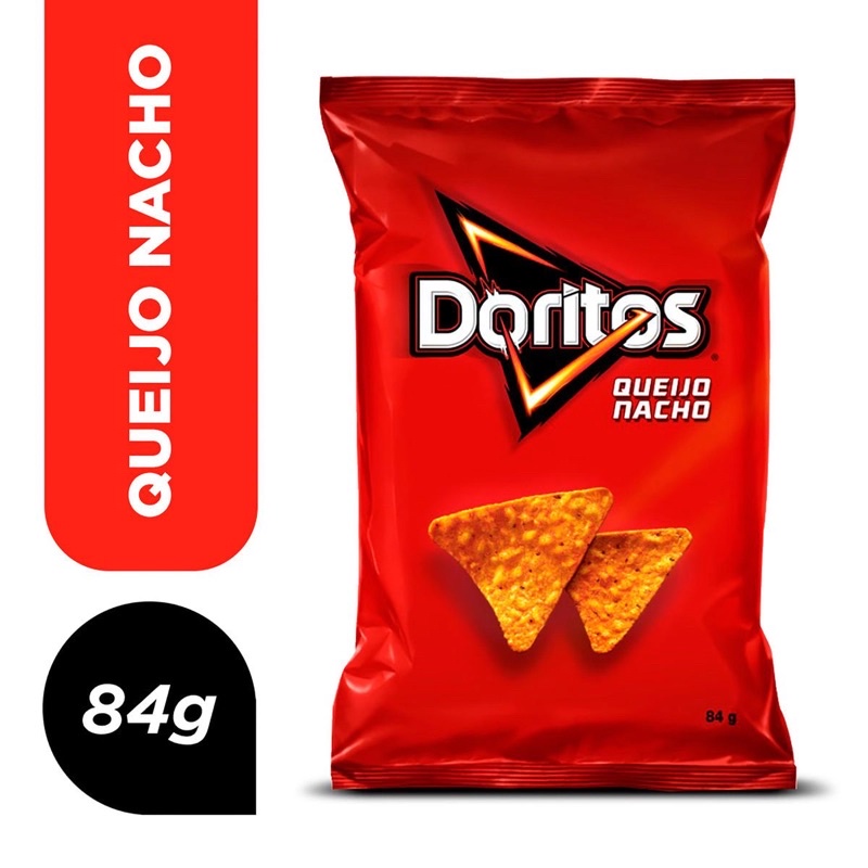 Salgadinho Doritos Queijo Nacho G Shopee Brasil