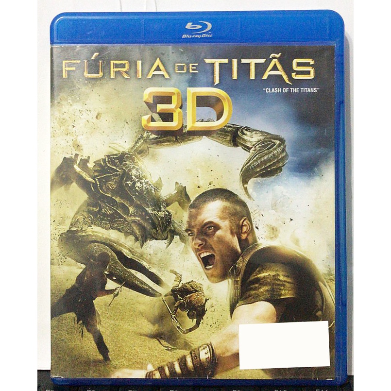 Blu-Ray 3D Fúria de Titãs