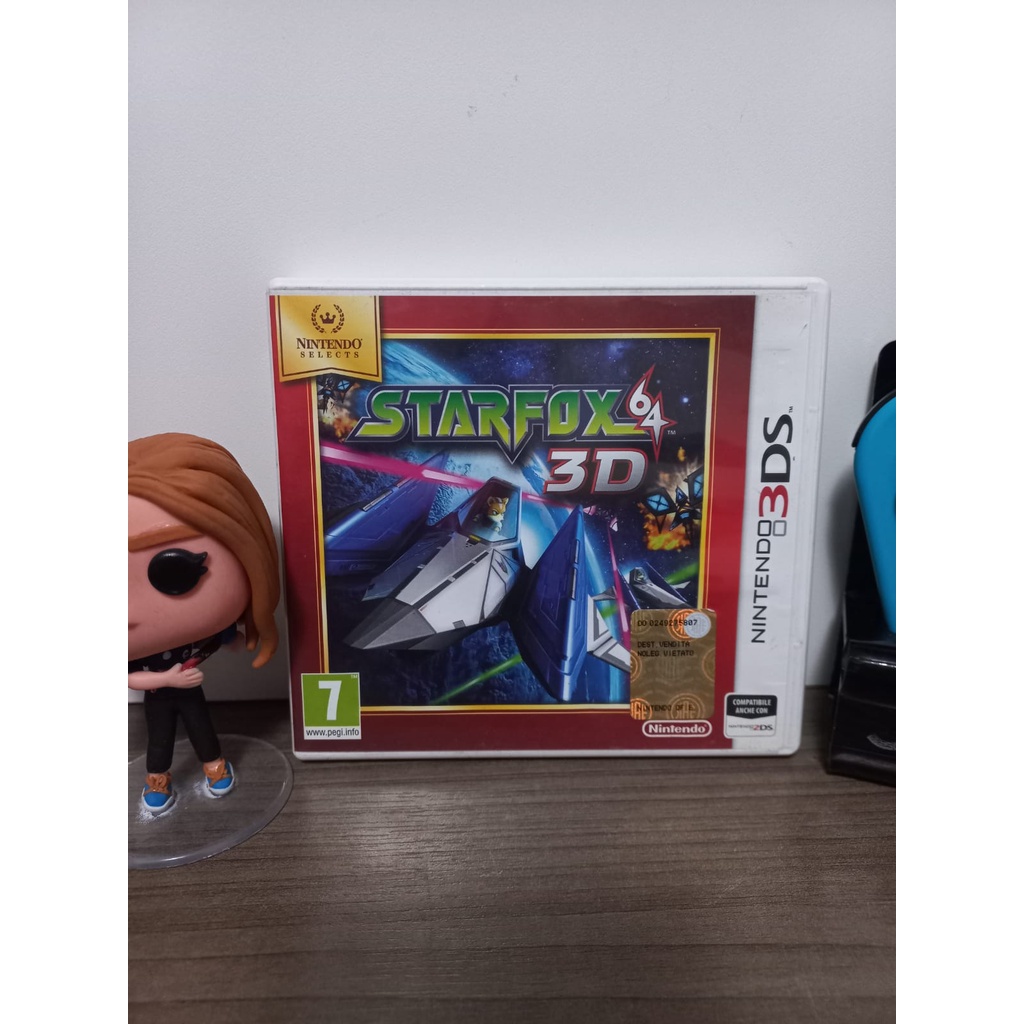 Jogo de Nintendo 3Ds StarFox 64 3D SEMINOVO, em perfeito estado