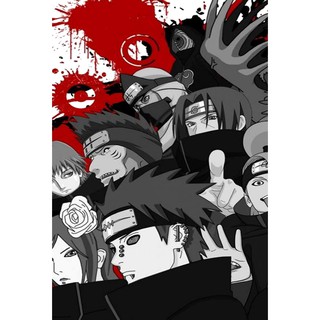 Placa Decorativa Rosto Naruto Desenho 21x30cm