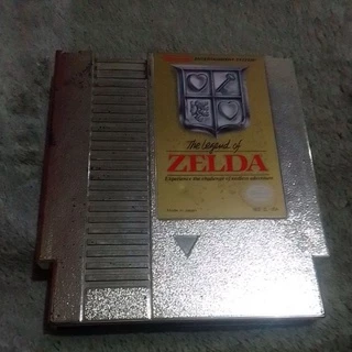 Cartucho de Nintendo Nes Zelda original.