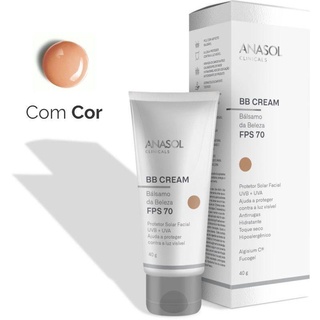 Anasol Clinicals Protetor Solar Facial BB Cream FPS 70 - 40g PROMOÇÃO POR TEMPO LIMITADO