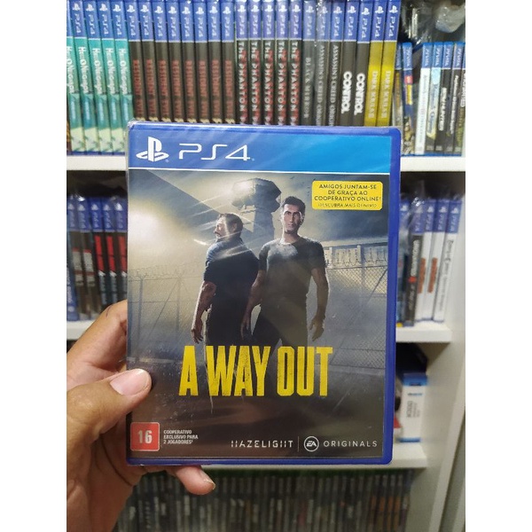 A Way Out - PS4 - Mídia Digital – Shopp Games