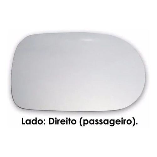 LENTE DO RETROVISOR PALIO RTY L.D.D