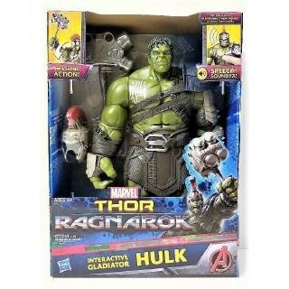 Marvel INTERACTIVE GLADIATOR HULK-Thor Ragnarok Novo NIB Idade 4 ...