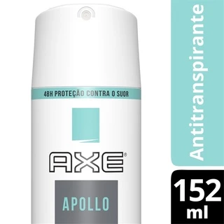 Desodorante Antitranspirante Aerosol Seco Axe Apollo com 152ml