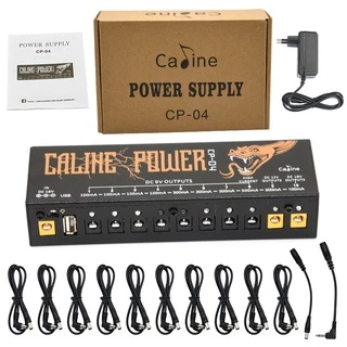 Caline Cp-04 Pedal De Guitarra/Fonte De Alimentação Isolada Para Efeito Com Proteção Contra Corrente/Circuito 10pç