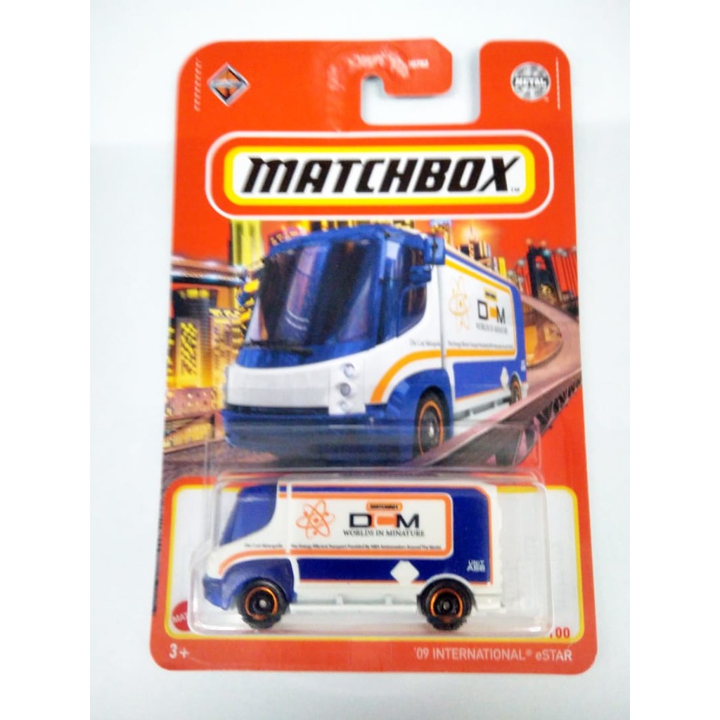 Caixa De Fósforos Diecast 09 Internacional eSTAR BUS MBX DCM Kids Toy ...