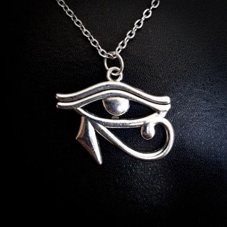 Colar Olho de Hórus, deuses egípcios, Egito, witchcraft, gothic, horus