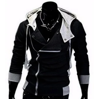 Blusa de Frio Moletom Masculino Casaco Jaqueta com Ziper Top
