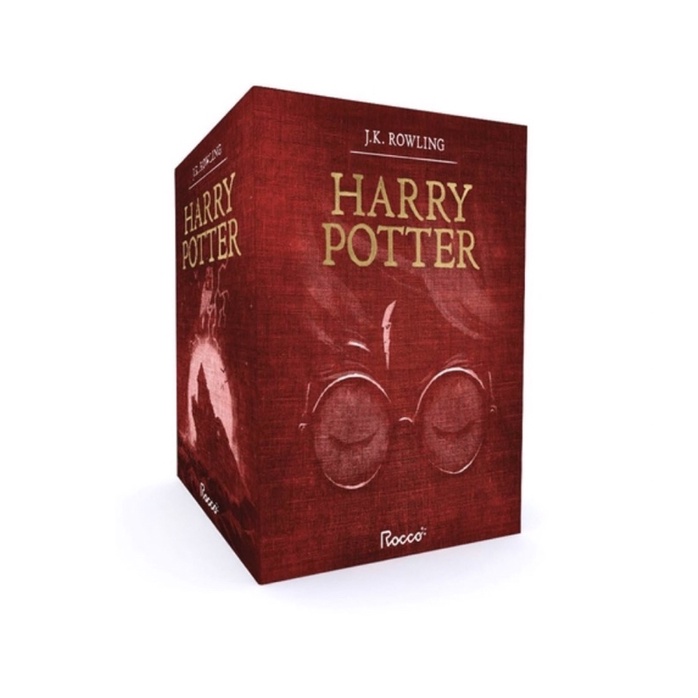 Box Harry Potter Premium Exclusivo 7 Livros Em Capa Dura Com Brindes ...