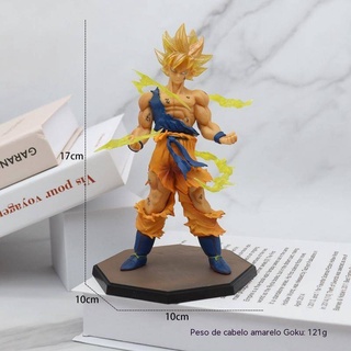 Goku Sayajin Amarelo Dragon Ball Z - Action Figure Collection - Objetos  Colecionáveis