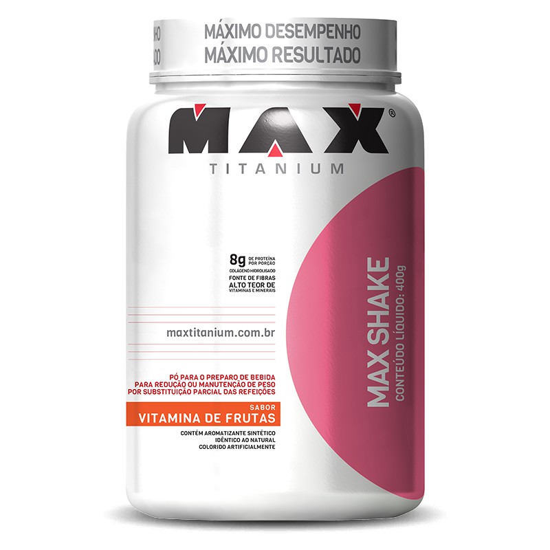 Shake Max 400g - Max Titanium | Shopee Brasil