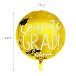 Conjunto de balões PROM 2022 para decoração de festa de formatura com balão  de 2 estrelas e cortina de ouropel de 2 metros com número de graduação para  formaturas (ouro)