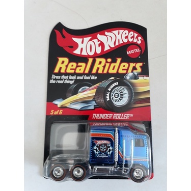 Thunder Roller Caminhão Hot Wheels Red Line Club Real Riders Mattel R8400